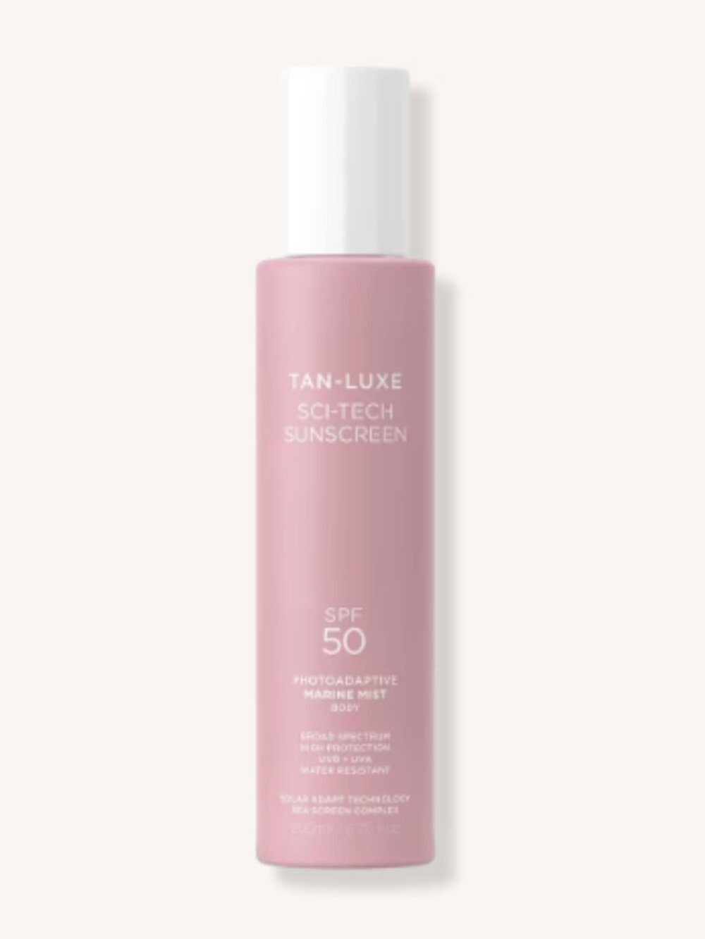 TAN-LUXE Sci-Tech Sunscreen Photoadaptive Marine Body Mist SPF 50